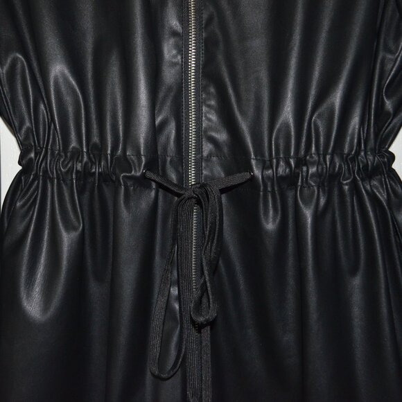 Bernardo Black Vegan Leather Jacket, Size Small - NWOT - Picture 4 of 9